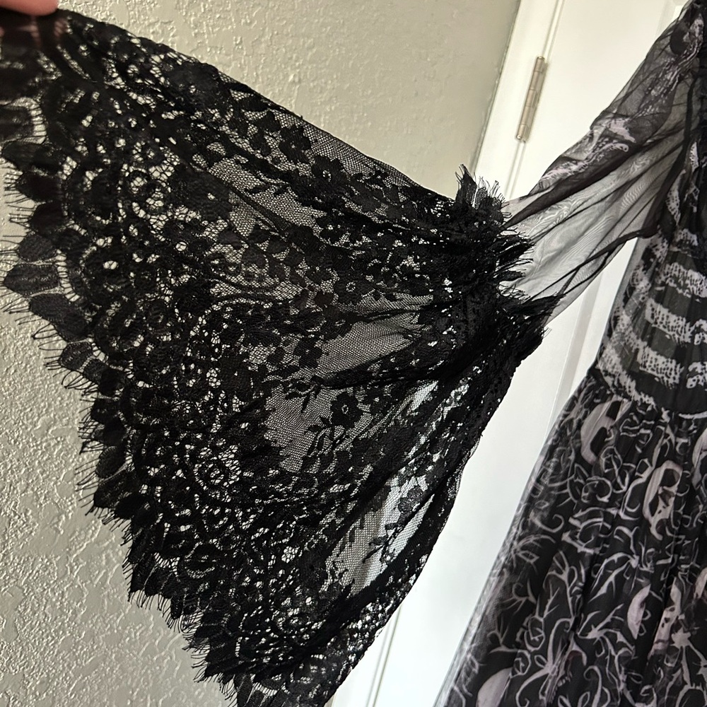 Dolls Kill - Dance With Death - Beautiful Skeleton Gown NWOT - Picture 3 of 11